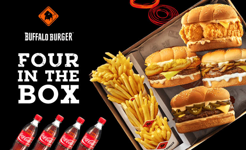 Buffalo Burger - offer 4 In The Box image